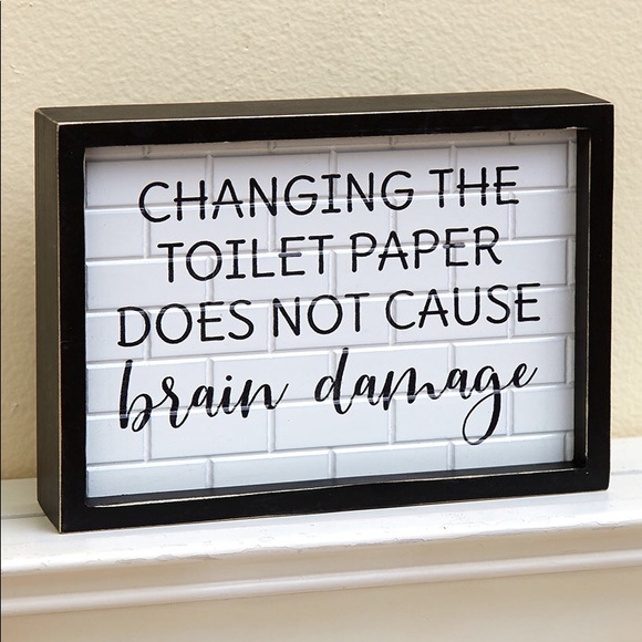 Changing Toilet Paper - Picture 1 of 2